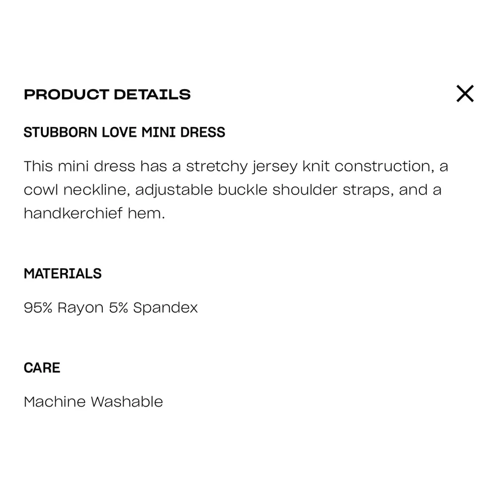 Widow Stubborn Love Mini Dress Black XXS NWT Gothic Handkerchief Hem - Picture 14 of 15